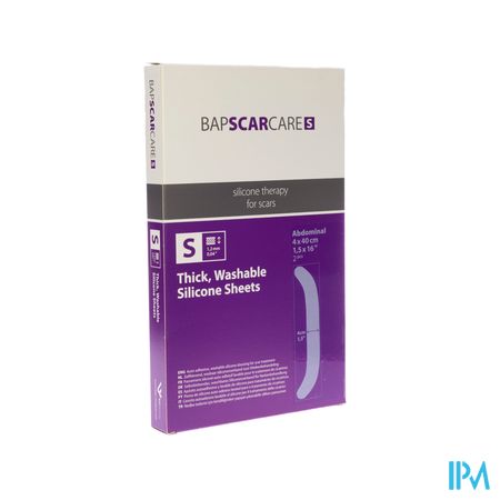 Bap Scar Care S Silicoonverb Adh 4x40cm 2 Stuks