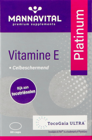 Mannavital Vitamine E Caps 60 3