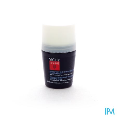 Vichy Homme Deo Gev Huid 48u Roller 50ml 1