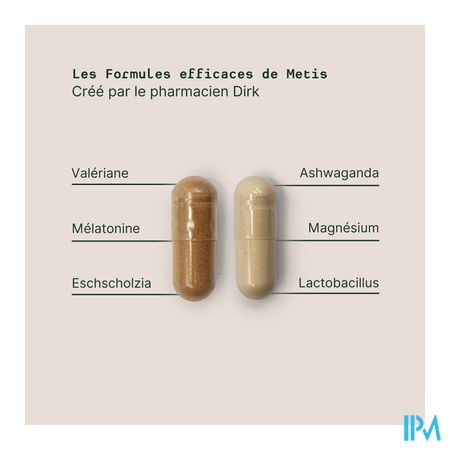 Metis Sleep 08 & A/stress 03 Duo V-caps 3x2 9