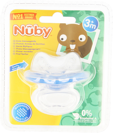 Nûby Silicone bijtspeen Gum-Eez™ - 0m+ 5