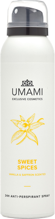Umami Sweet Spices Van.&saf.a/pers.spray 24h 150ml 1
