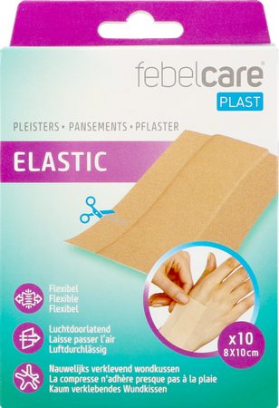 Febelcare Plast Elastic Uncut 10x8cm 10 2