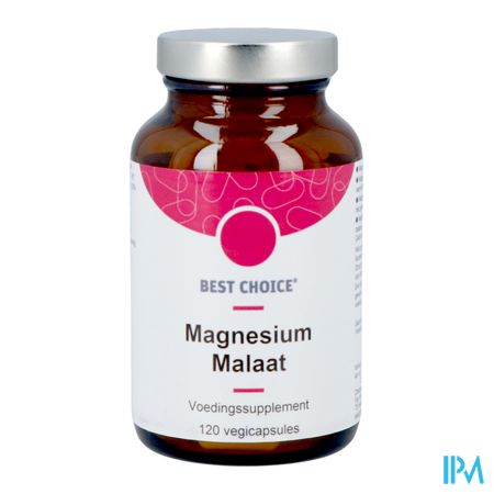 Best Choice Magnesiummalaat 500 V-caps 120 Nl 2