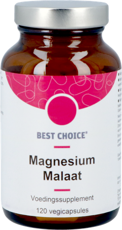 Best Choice Magnesiummalaat 500 V-caps 120 Nl 2