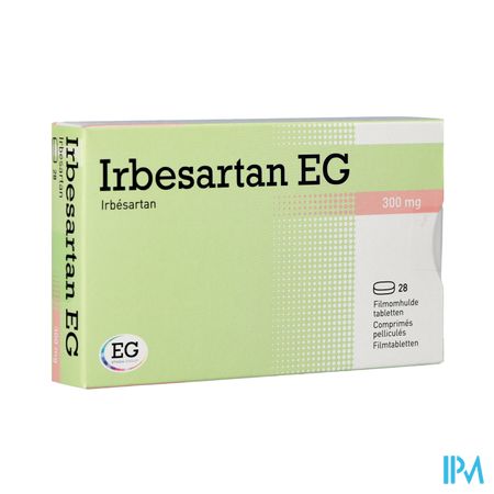 Irbesartan EG 300 Mg Filmomh Tabl 28 X 300 Mg