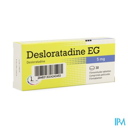 Desloratadine EG  5 Mg Comp Pell  30 X  5 Mg