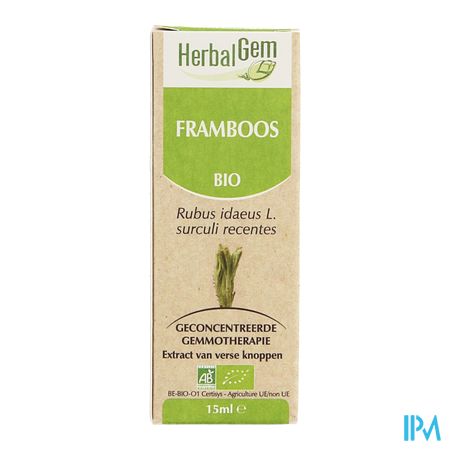 Herbalgem Frambozen Maceraat 15ml 10