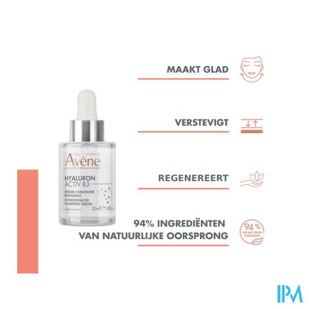 Avene Hyaluron Activ B3 Geconc. Opvul. Serum 30ml 18