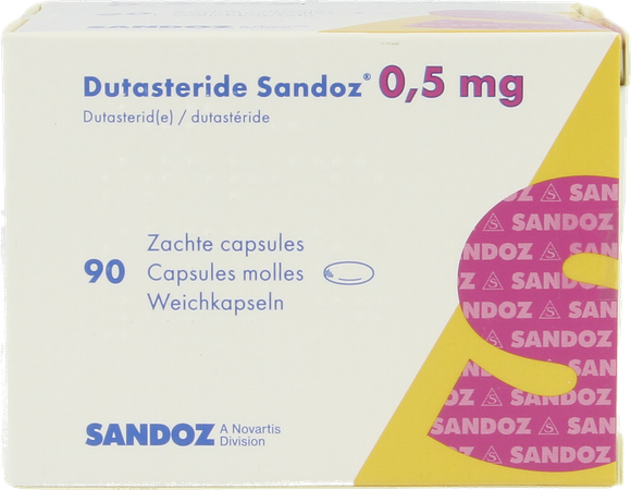 Dutasterid Sandoz 0,5mg Zachte Caps 90 X 0,5mg 2