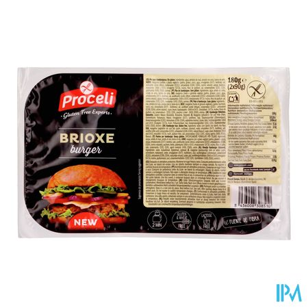 Proceli Brioxe Burger 2 X 90g 3523 Revogan 1