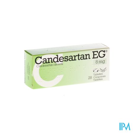 Candesartan EG 8Mg Comp 28X8Mg 1
