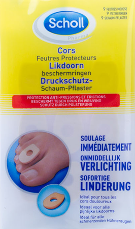 Scholl Pharma Protecteur Cors Rond Feutre 9 2