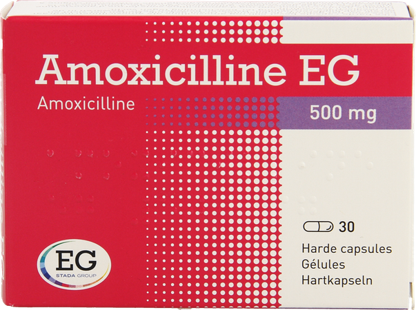 Amoxicilline EG Caps 30 X 500 Mg 1