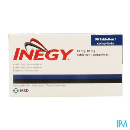 Inegy 10/40mg Comp 98 2