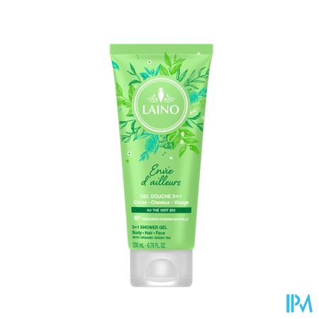 Laino Douchegel 3in1 Groene Thee Tube 200ml