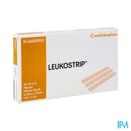 Leukostrip 6,4mmx 76mm 3 Strips 10 66002952