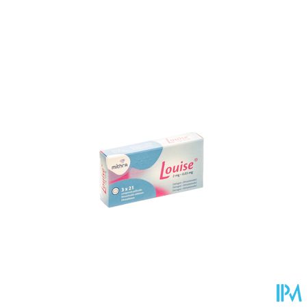 Louise 2mg/0,03mg Filmomh Tabl 3x21