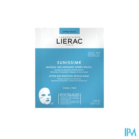 Lierac Sunissime Masker Sos Nazon Zakje 18ml 1