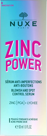 Nuxe Zinc Power Serum A/imperfections 30ml 1