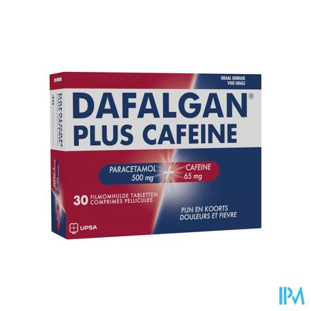 Dafalgan Plus Cafeine 500mg/65mg Filmomh Tabl 30