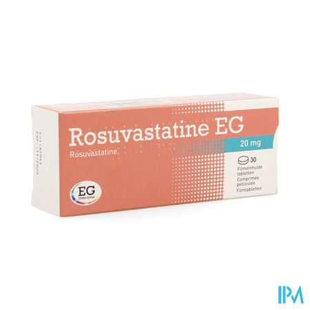 Rosuvastatine EG 20Mg Filmomh Tabl  30