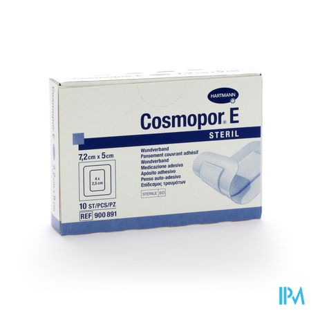 Cosmopor E Latexfree 7,2x5cm 10 P/s