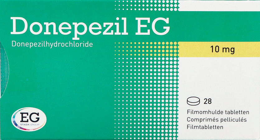 Donepezil EG 10,0Mg Filmomh Tabl 28X10,0Mg 2