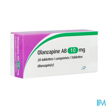 Olanzapine Ab 10,0mg Comp 28