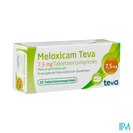 Meloxicam Teva 7,5mg Tabl 30 X 7,5mg