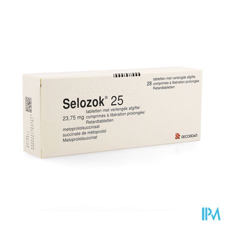 Selozok 25 Comp Verlengde Afgifte 28 X 23,75mg