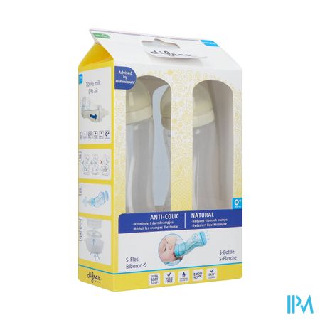Difrax S-fles Natural Double Pack 2x250ml