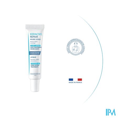 Ducray Keracnyl Repair Lipbalsem 15ml 10