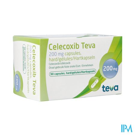 Celecoxib 200mg Teva Caps 90