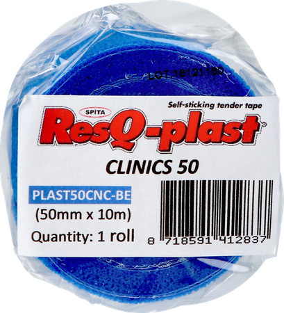 Resq-plast Clinics 10mx50mm Bleu 1 1