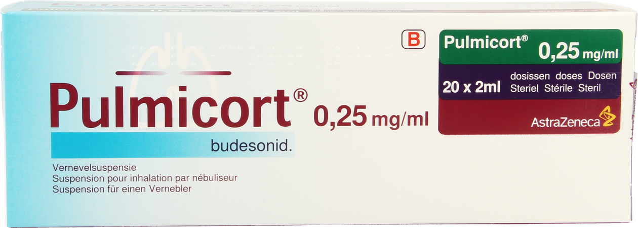 Pulmicort Susp Pour Neb. 0,25mg/ml 20x2ml 2