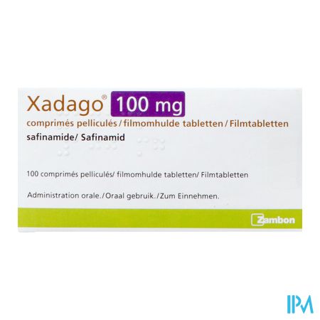 Xadago Orifarm 100mg Comp Pell 100 Pip 1
