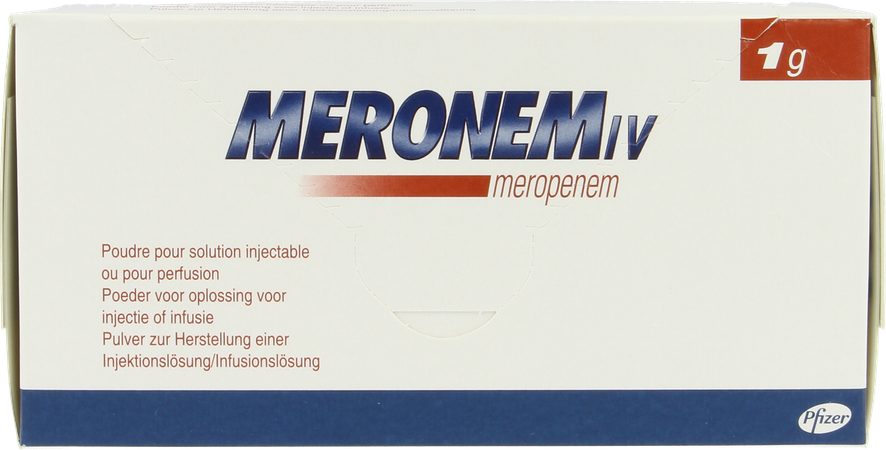 Meronem Pdr Opl Inj En Inf Fl 10 X 1g 1