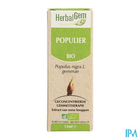 Herbalgem Populier Maceraat 15ml 5