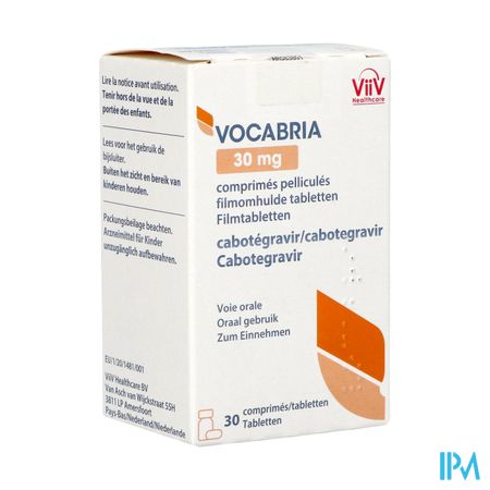 Vocabria 30mg Filmomh Tabl 30 X 30mg