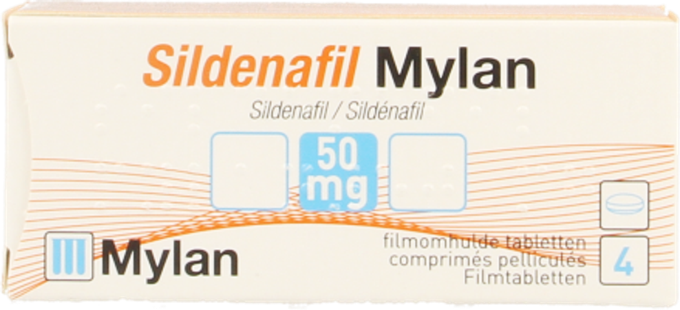 Sildenafil Viatris 50mg Filmomh Tabl 4 2