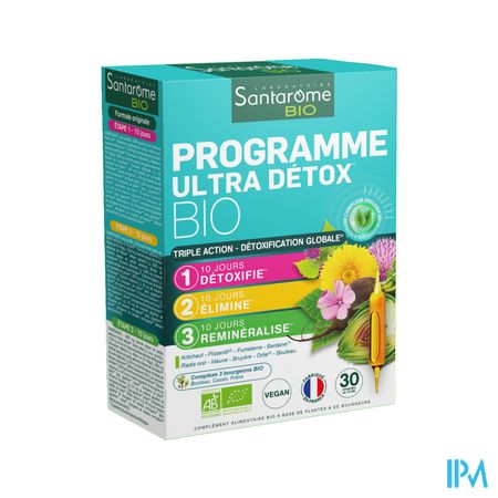 Santarome Ultra Bio Detox Programma Amp 30