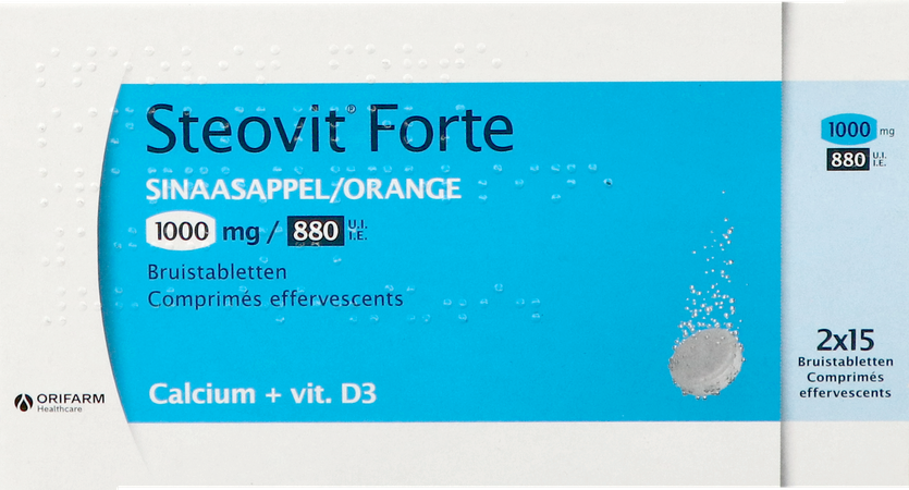 Steovit Forte 1000mg/880 Ie/ui Comp Eff 30 2