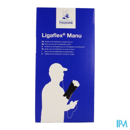 Ligaflex Manu Pols Links Zwart T4 1