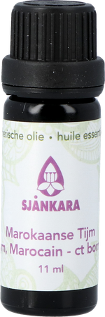 Sjankara Marokkaanse Tijm Ess. Olie Bio 11ml 2