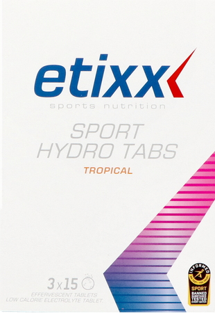 Etixx Sport Hydro Tab Tropical Comp Efferv. 3x15 1