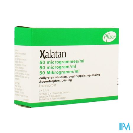 Xalatan 0,005 % Collyre 3x2,5ml