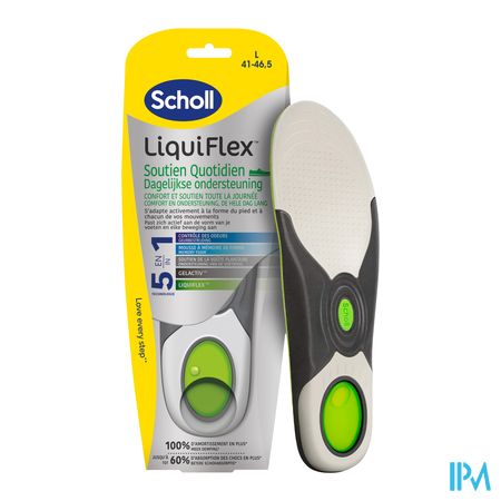 Scholl Semelles Liquiflex Soutien Quotid.l 1 Paire