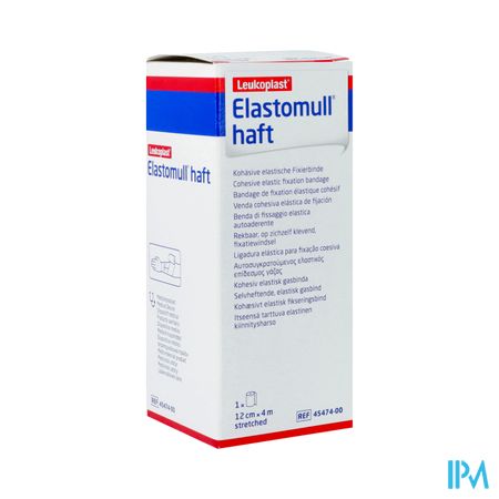 Elastomull Haft Bande Fix. Cohesif 12cmx4m 4547400