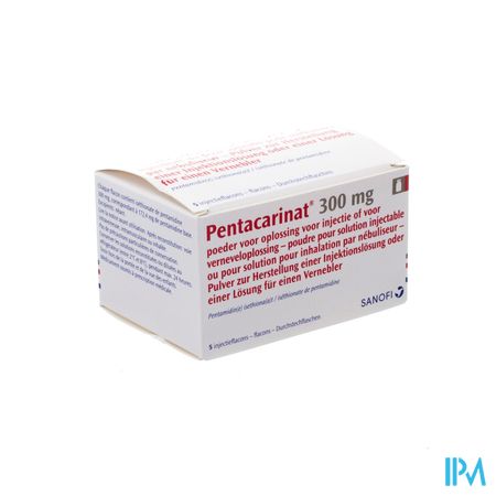 Pentacarinat Fl Lyoph Iv/im 5x300mg